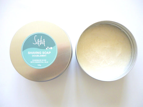 Saba natural shaving soap (Doublemint)