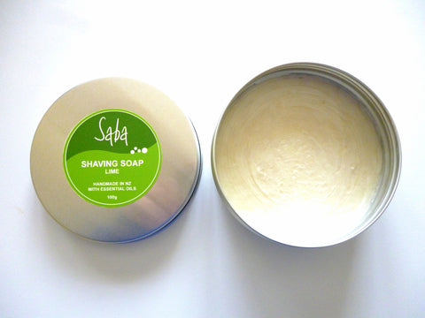 Saba Natural shaving soap (Lime)