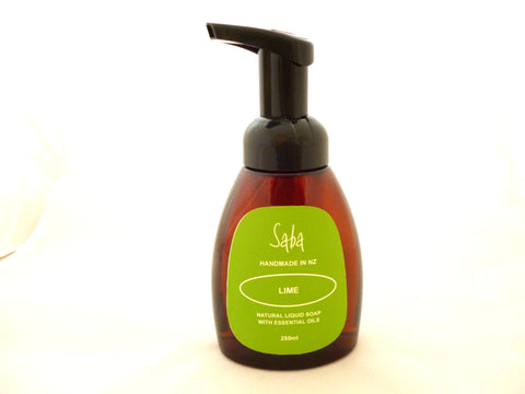 Lime natural liquid soap 250ml